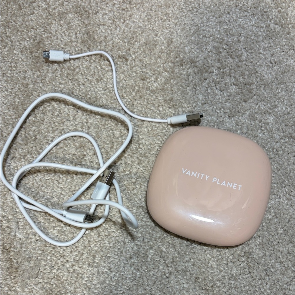 Vanity Planet Pink Compact Device with USB Cable